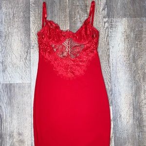 Fashion Nova Feelings With You Lace Mini